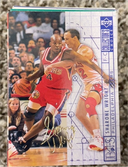 1994-95 Upper Deck Collector's Choice #391 Sharone Wright Blueprint for Success — front