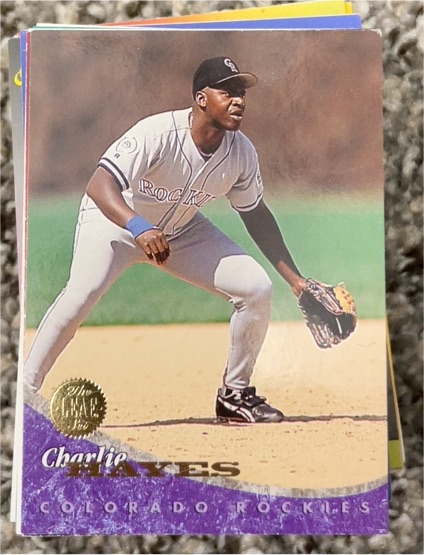 1994 Leaf #134 Charlie Hayes — front
