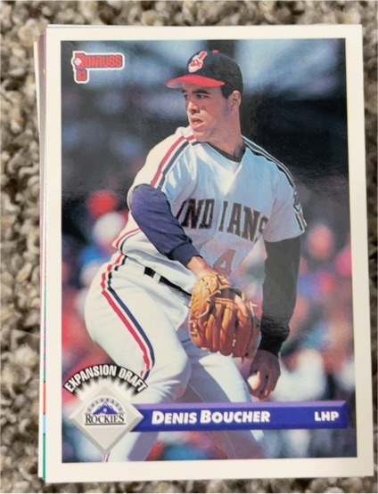 1993 Donruss #755 Denis Boucher — front