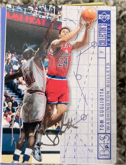 1994-95 Upper Deck Collector's Choice #398 Tom Gugliotta — front