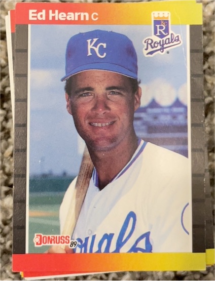 1989 Donruss #297 Ed Hearn — front
