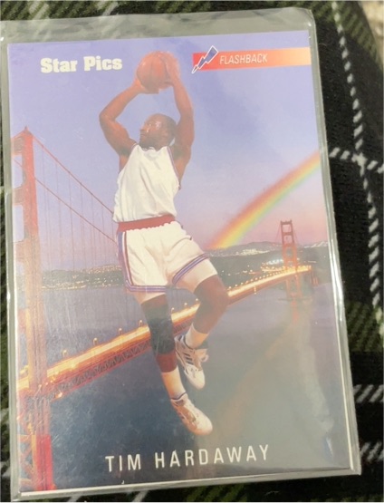 1991 Star Pics Flashback #10 Tim Hardaway — front