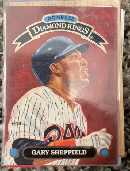 1993 Donruss Diamond Kings #DK-21 Gary Sheffield — front