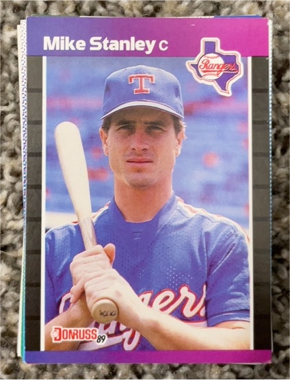 1989 Donruss #166c Mike Stanley — front
