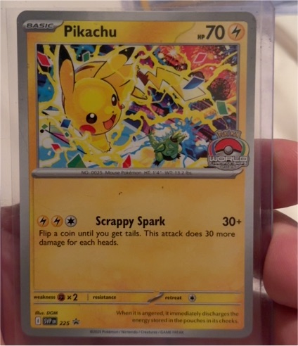 2025 Pokémon SVP #225 Pikachu — front