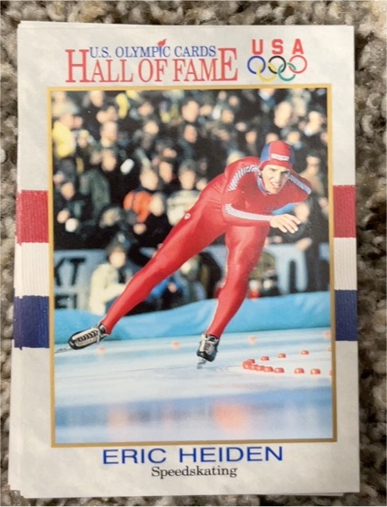 1991 Impel U.S. Olympic Hall of Fame #36 Eric Heiden — front