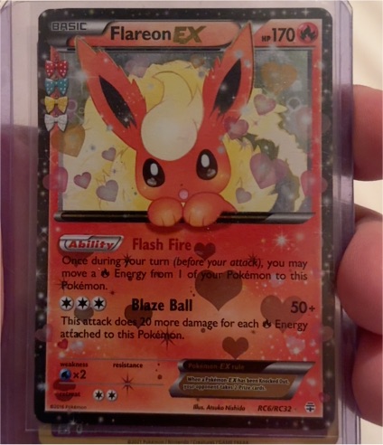 2016 Pokemon Generations Flareon EX RC6-32 — front