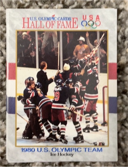 1991 Impel #66 1980 U.S. Olympic Team Ice Hockey — front