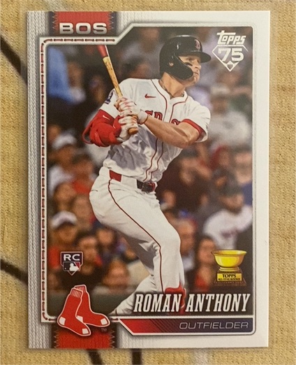 2026 Topps Series 1 #189 Roman Anthony — front