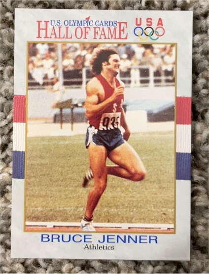 1991 Impel U.S. Olympic Hall of Fame #33 Bruce Jenner — front