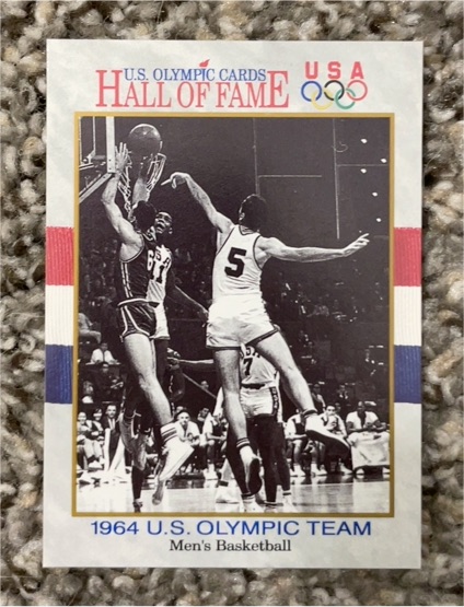 1991 Impel U.S. Olympic Cards Hall of Fame #55 1964 U.S. Olympic Team Basketball — front