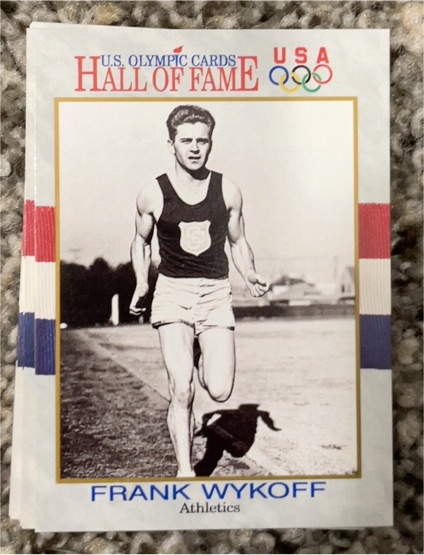 1991 Impel U.S. Olympic Hall of Fame #22 Frank Wykoff — front