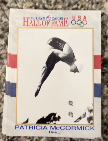 1991 Impel U.S. Olympic Hall of Fame #30 Patricia McCormick — front