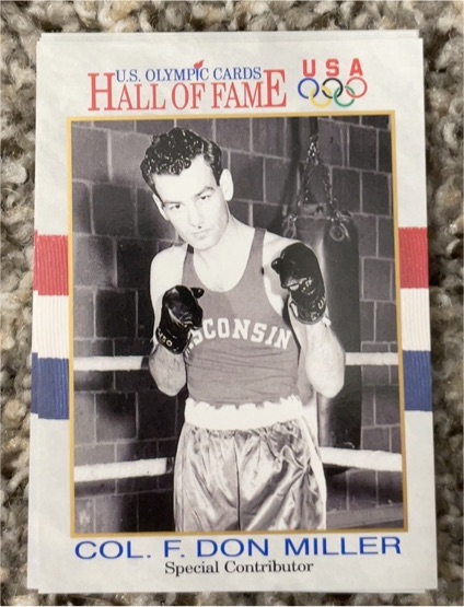 1991 Impel U.S. Olympicards Hall of Fame #73 Col. F. Don Miller — front