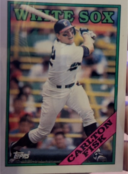 1988 Topps #385 Carlton Fisk — front