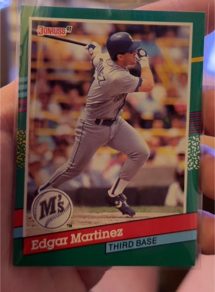 1991 Donruss #606 Edgar Martinez — front