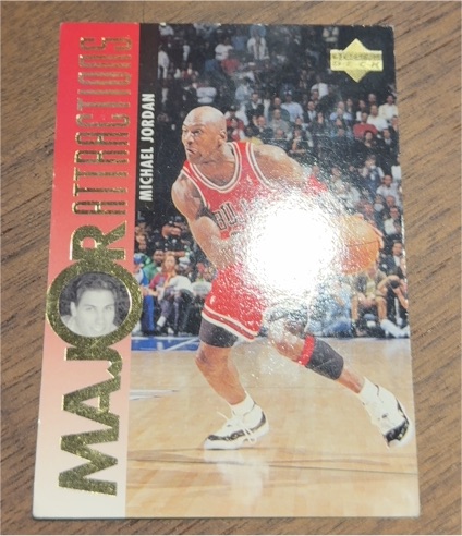 1995 Upper Deck Major Attractions #337 Michael Jordan — front