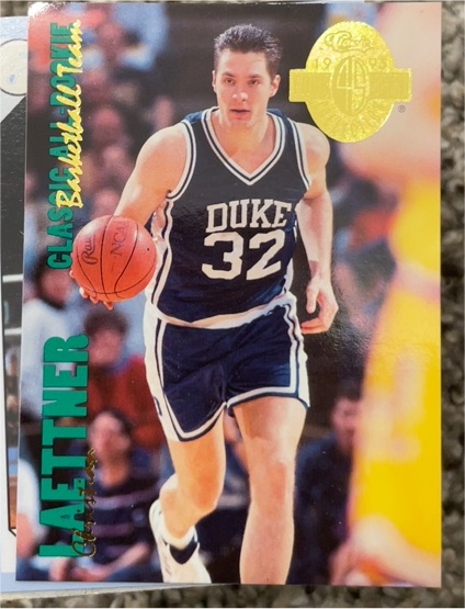 1993 Classic Four Sport #317 Christian Laettner — front