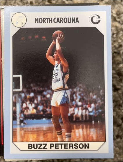 1990 Collegiate Collection #13 Buzz Peterson — front