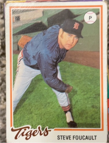 1978 Topps #68 Steve Foucault — front