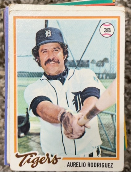 1978 Topps #342 Aurelio Rodriguez — front