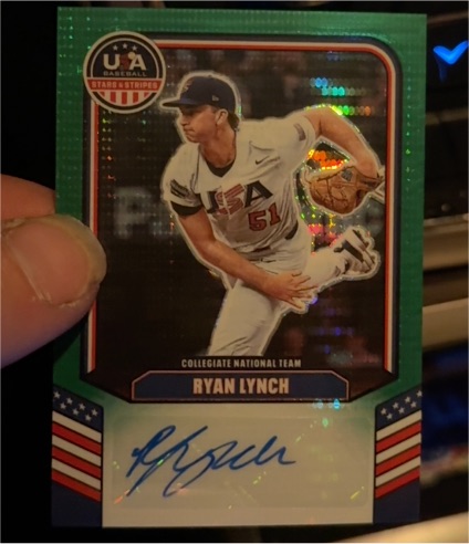 2026 Panini USA Baseball Stars & Stripes #CNT-RL Ryan Lynch — front