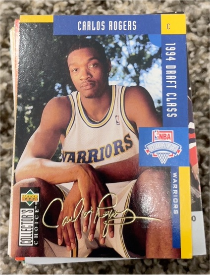1994 Upper Deck Collector's Choice #416 Carlos Rogers — front