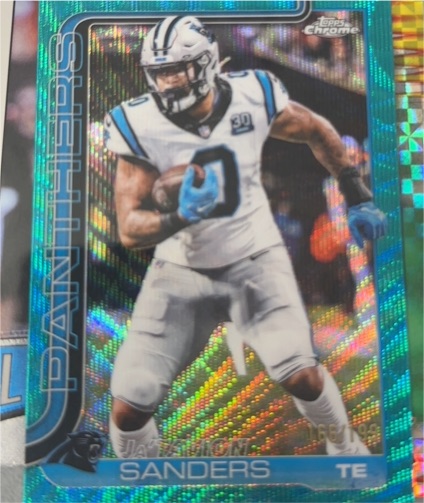 2025 Topps Chrome #45 Ja'Tavion Sanders — front
