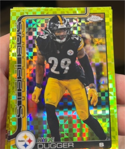 2025 Topps Chrome #211 Kyle Dugger — front