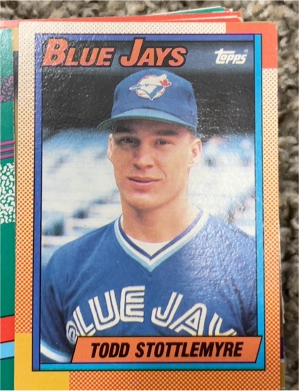 1990 Topps #591 Todd Stottlemyre — front