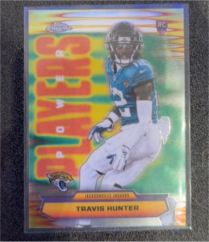 2025 Topps Chrome Power Players #PP-29 Travis Hunter — front