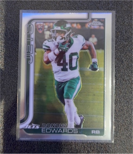 2025 Topps Chrome #392 Donovan Edwards — front
