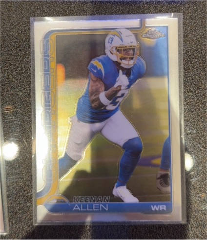 2025 Topps Chrome #155 Keenan Allen — front