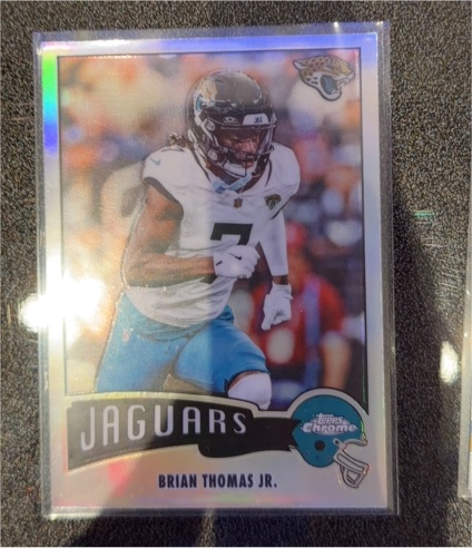 2025 Topps Chrome #1975-16 Brian Thomas Jr. — front