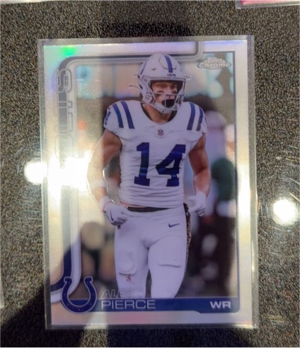 2025 Topps Chrome #125 Alec Pierce — front