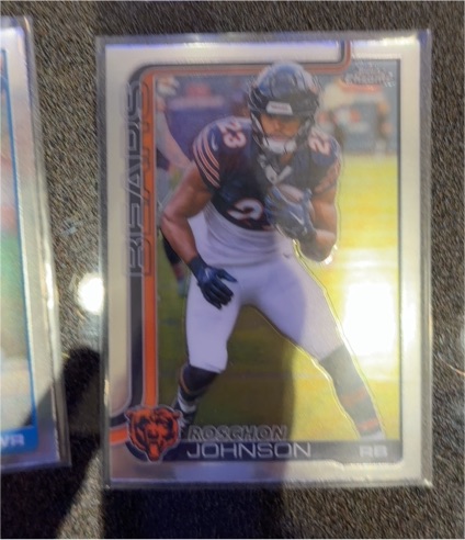 2025 Topps Chrome #55 Roschon Johnson — front