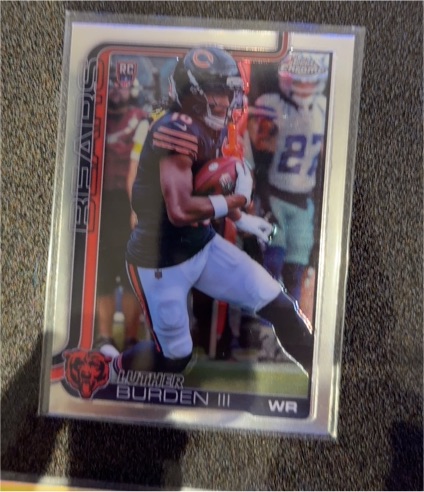 2025 Topps Chrome #334 Luther Burden III — front
