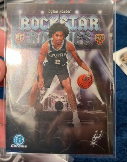 2025 Bowman Chrome #RR-2 Dylan Harper Rockstar Rookies — front