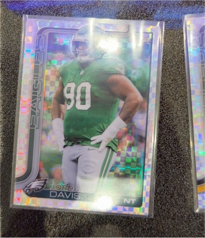 2025 Topps Chrome #249 Jordan Davis — front