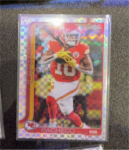 2025 Topps Chrome #149 Isiah Pacheco — front