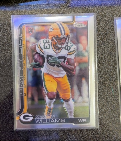 2025 Topps Chrome #340 Savion Williams — front