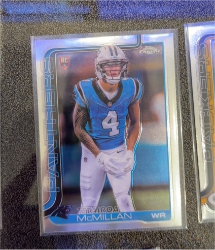 2025 Topps Chrome #326 Tetairoa McMillan — front