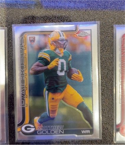 2025 Topps Chrome #333 Matthew Golden — front