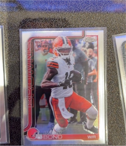 2025 Topps Chrome #341 Isaiah Bond — front
