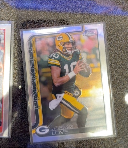 2025 Topps Chrome #109 Jordan Love — front
