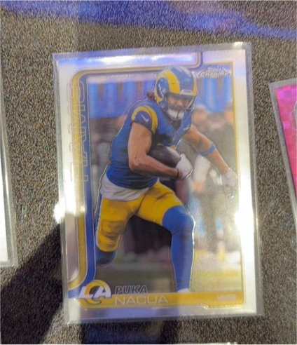 2025 Topps Chrome #166 Puka Nacua — front