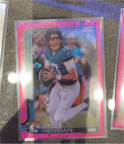 2025 Topps Chrome #399 Seth Henigan — front