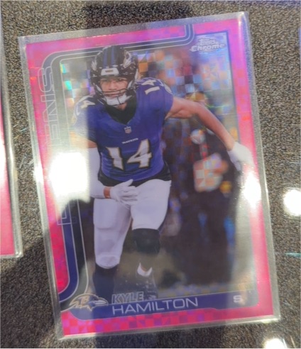 2025 Topps Chrome #29 Kyle Hamilton — front
