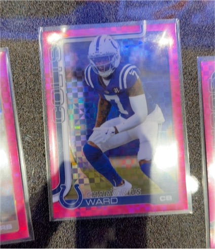 2025 Topps Chrome #129 Charvarius Ward — front