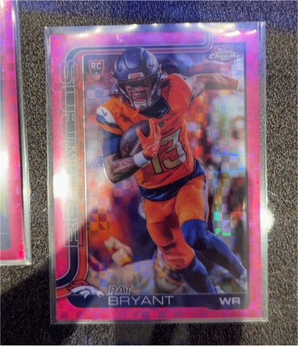 2025 Topps Chrome Football #313 Pat Bryant — front